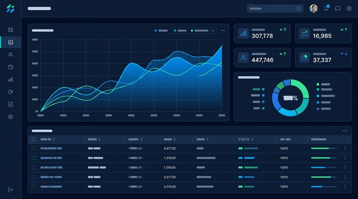 SaaS Analytics Dashboard