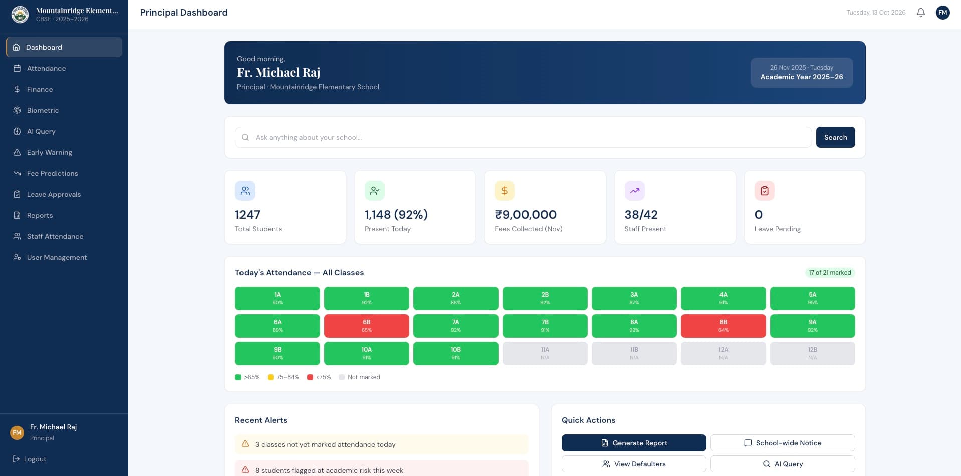 School Management App
